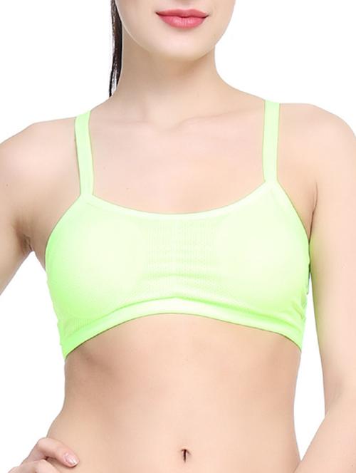 green styled back bralette - 12372267 -  Standard Image - 0