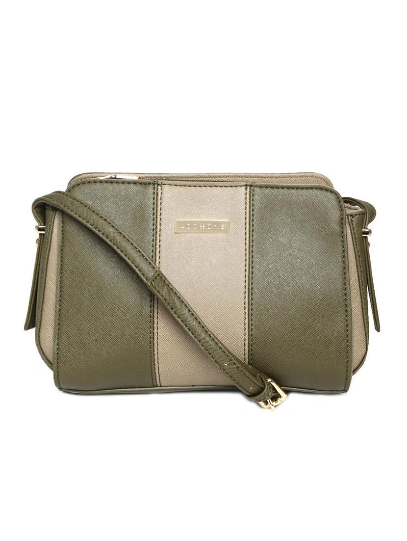 multi colored leatherette textured sling bag - 12393213 - Zoom Image - 0