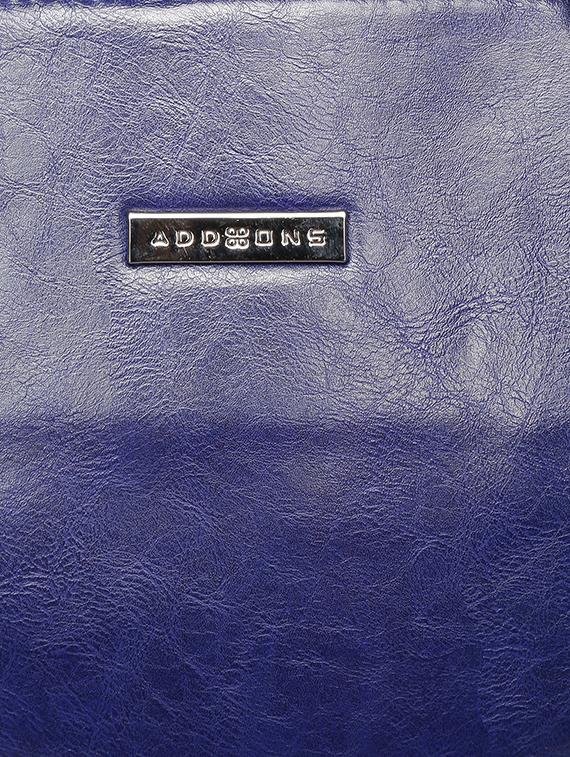 blue leatherette handbag - 12393235 - Standard Image - 3