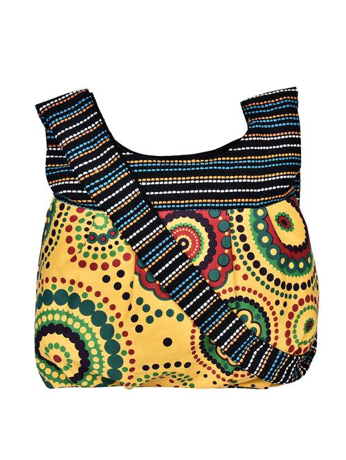 multi printed canvas sling bag - 12403126 - Standard Image - 0
