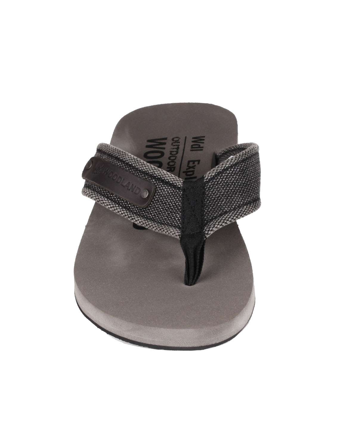Slides Woodland Grey Sandals Buy Online Grey Rubber Flip Flops