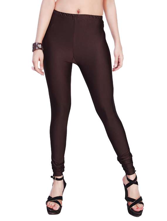 brown cotton leggings