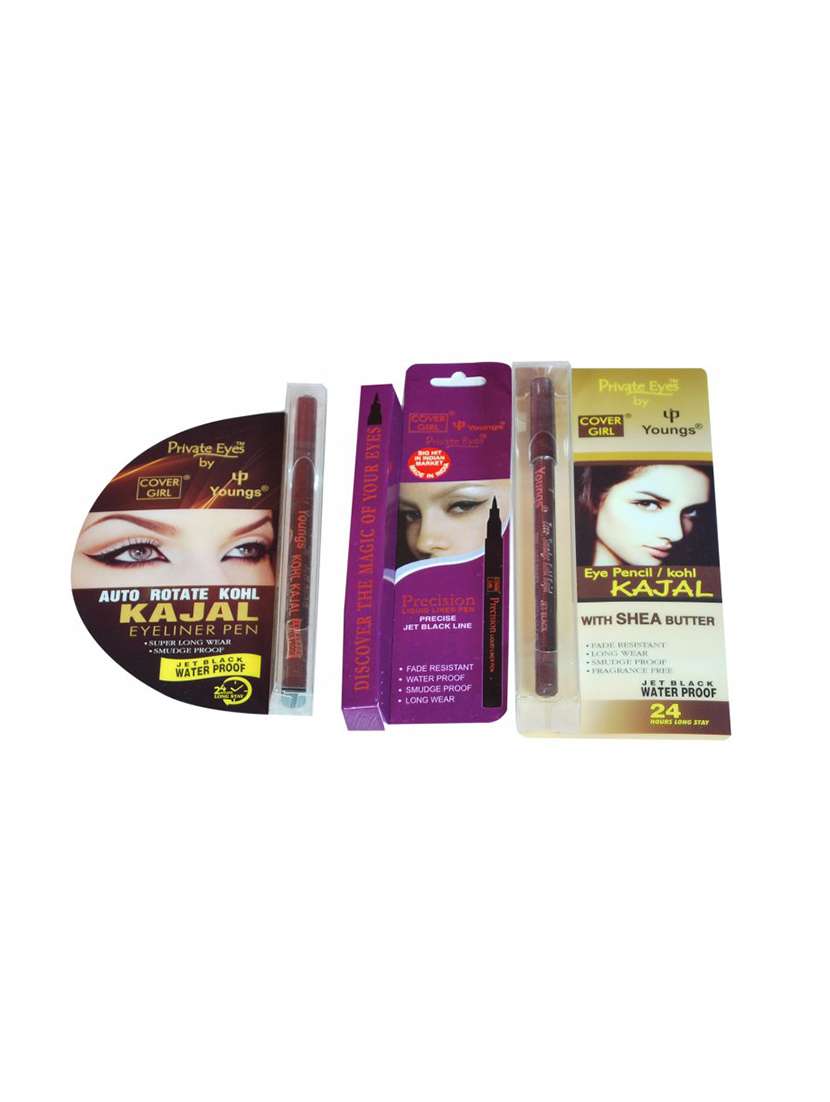 cover girl kohl,& sketch (set of 3)