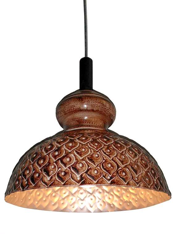design villa brown color iron  hanging lamp (pendant)