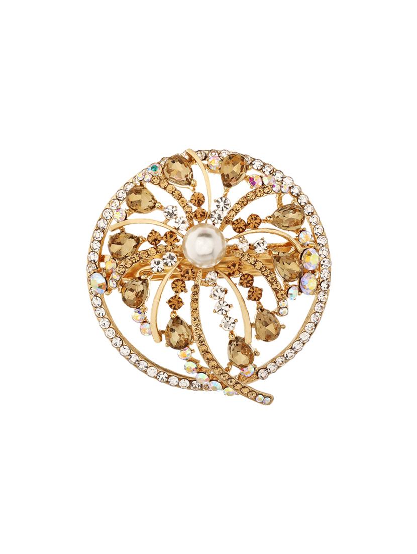 stone embellished hair clip - 12489873 - Zoom Image - 0