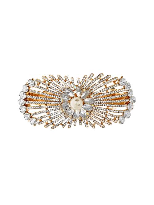 stone embellished hair clip - 12489887 -  Standard Image - 0