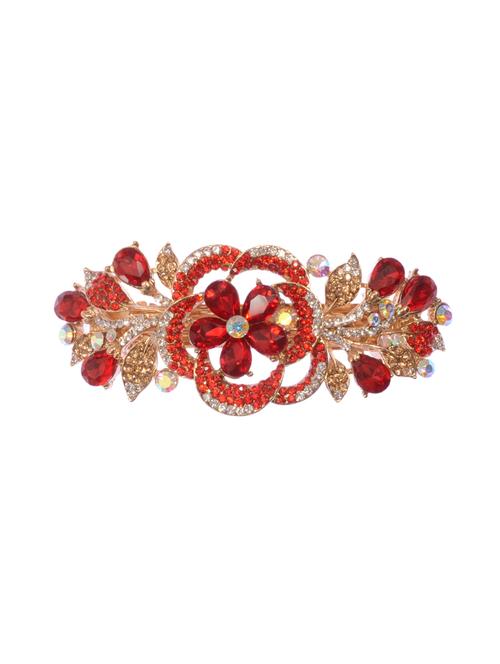 stone embellished hair clip - 12489941 - Standard Image - 0