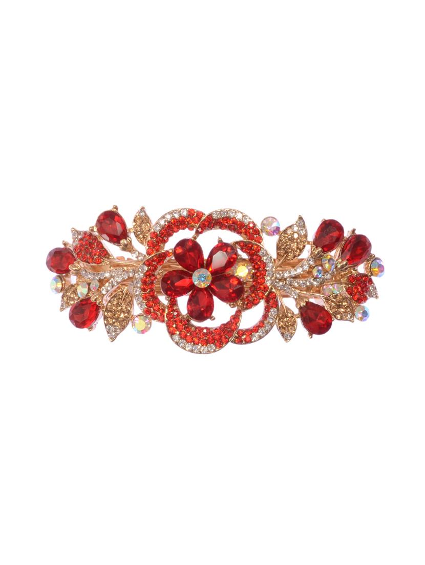 stone embellished hair clip - 12489941 - Zoom Image - 0