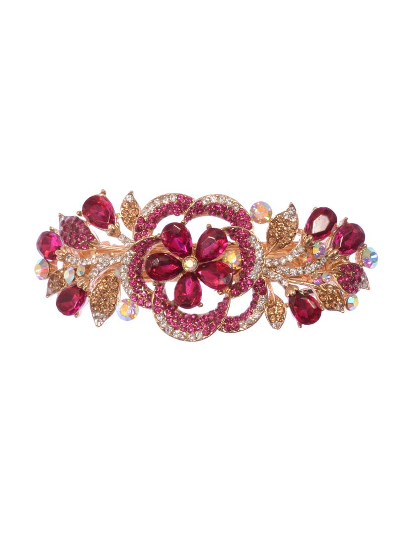 stone embellished hair clip - 12489942 - Zoom Image - 0