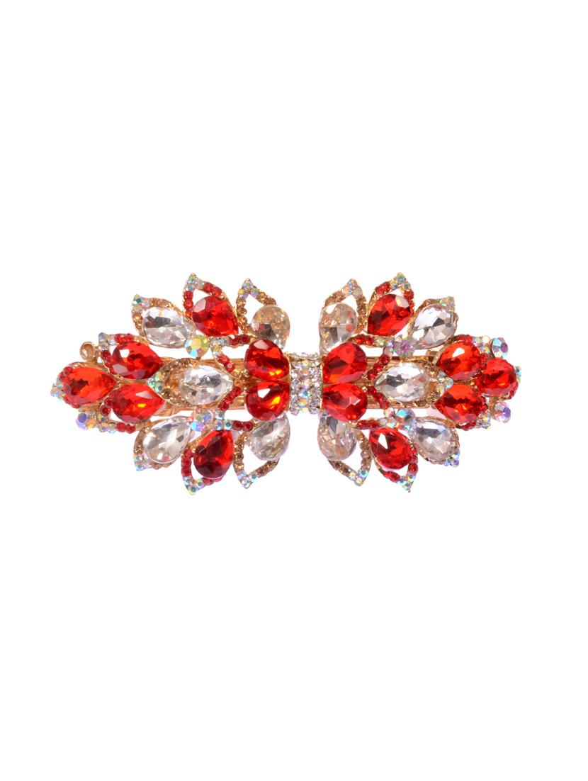 stone embellished hair clip - 12489947 -  Zoom Image - 0