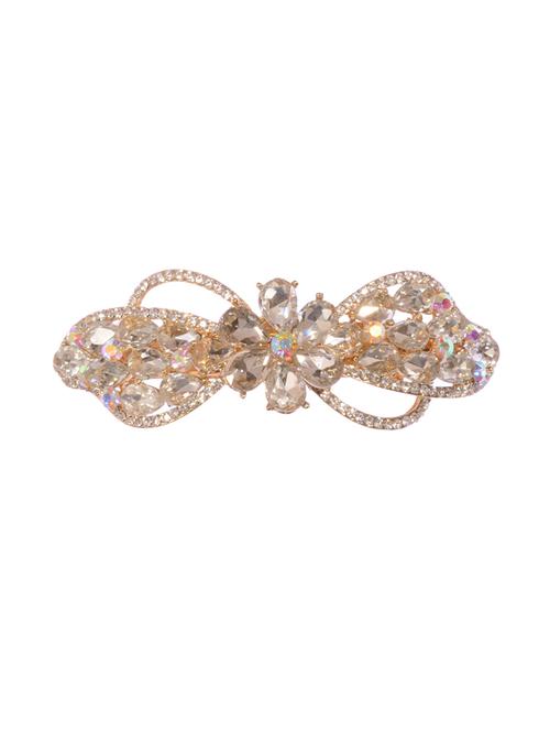 stone embellished hair clip - 12489949 - Standard Image - 0