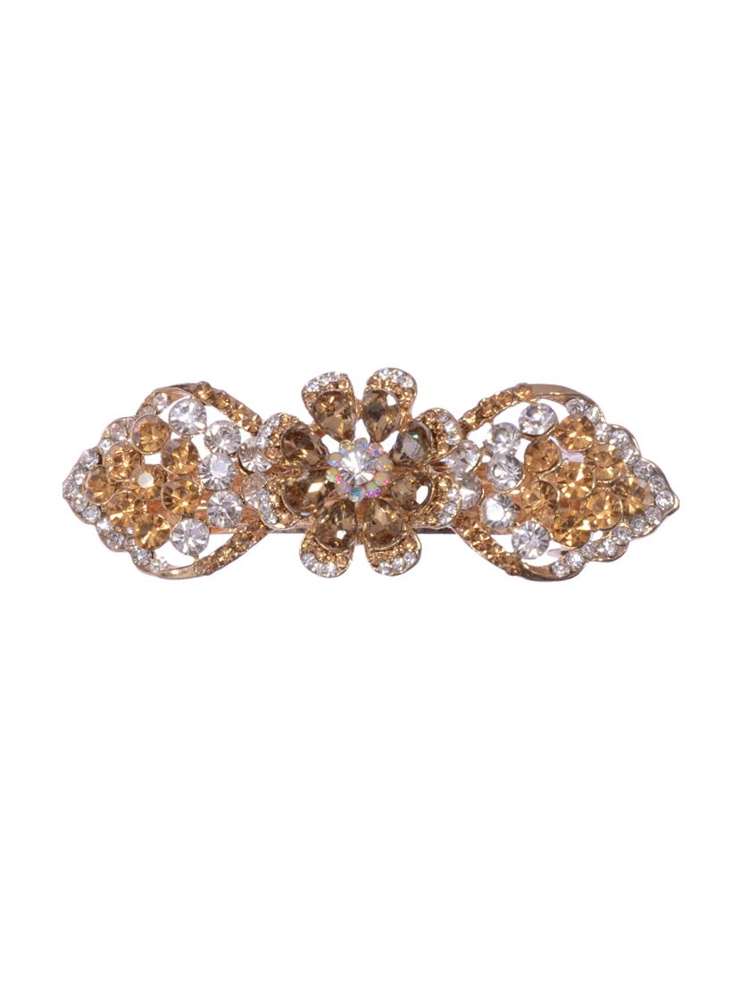 stone embellished hair clip - 12489954 - Zoom Image - 0