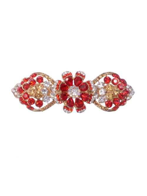 stone embellished hair clip - 12489955 - Standard Image - 0