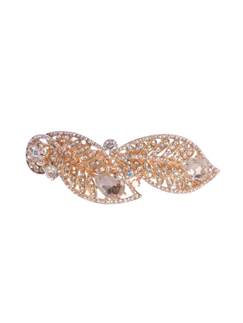 stone embellished hair clip - 12489961 - Zoom Image - 0