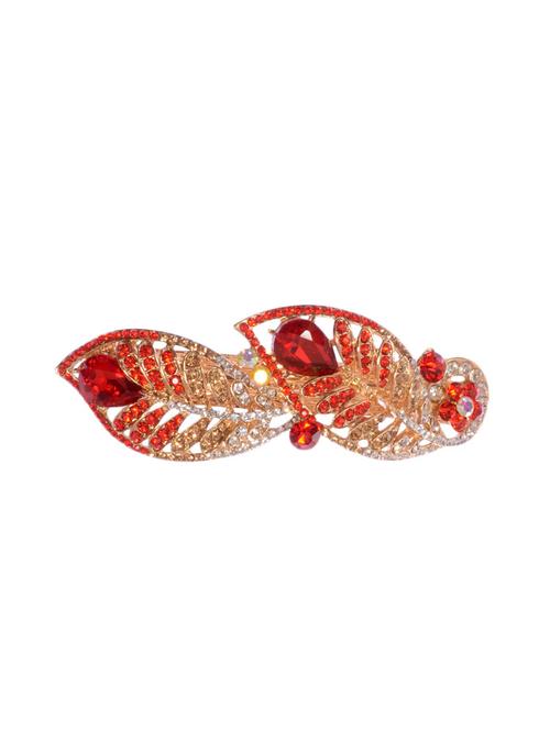 stone embellished hair clip - 12489963 - Standard Image - 0