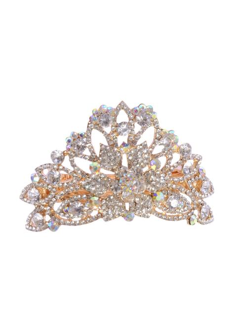 stone embellished hair clip - 12489969 -  Standard Image - 0