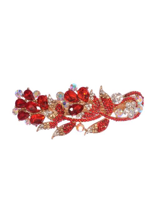 stone embellished hair clip - 12489976 - Standard Image - 0