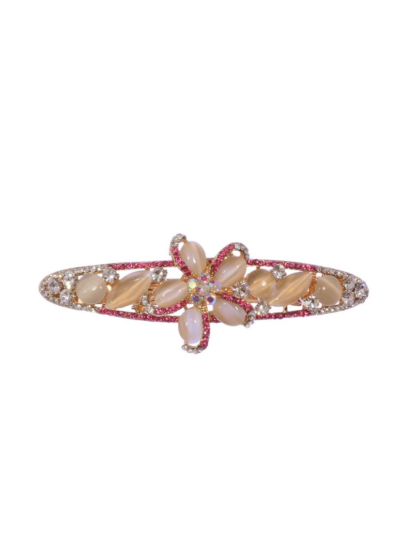 stone embellished hair clip - 12489989 - Zoom Image - 0