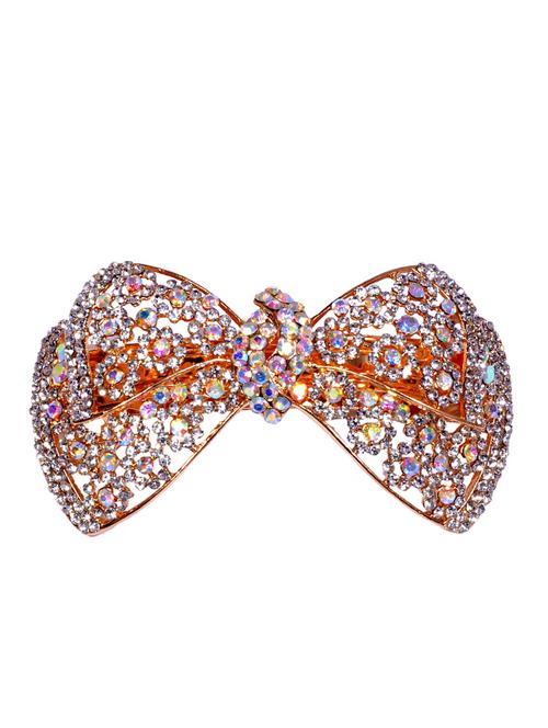 stone embellished hair clip - 12490004 -  Standard Image - 0