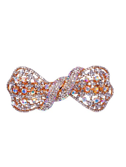 stone embellished hair clip - 12490009 - Standard Image - 0