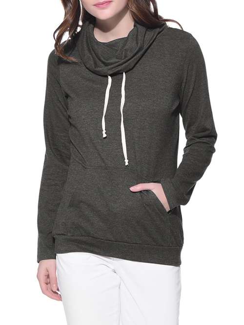 women's plain sweatshirt - 12507003 -  Standard Image - 0