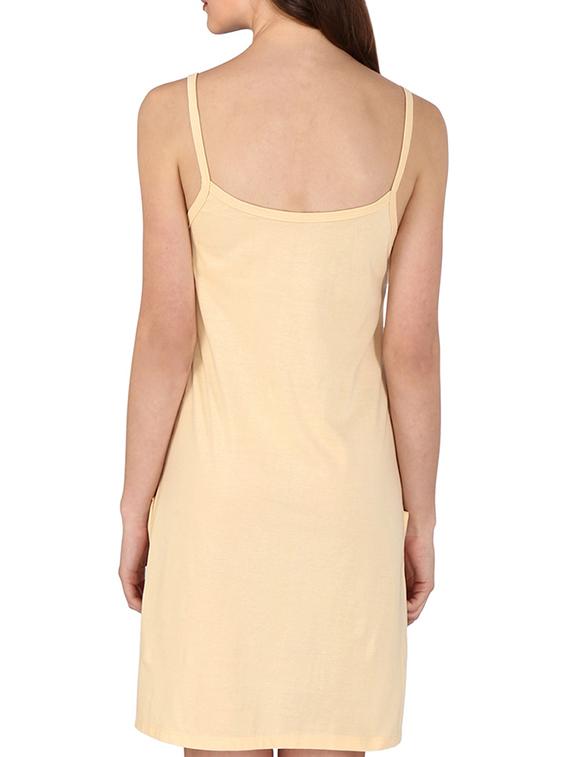set of 3 beige cotton camisoles - 12516141 - Standard Image - 3