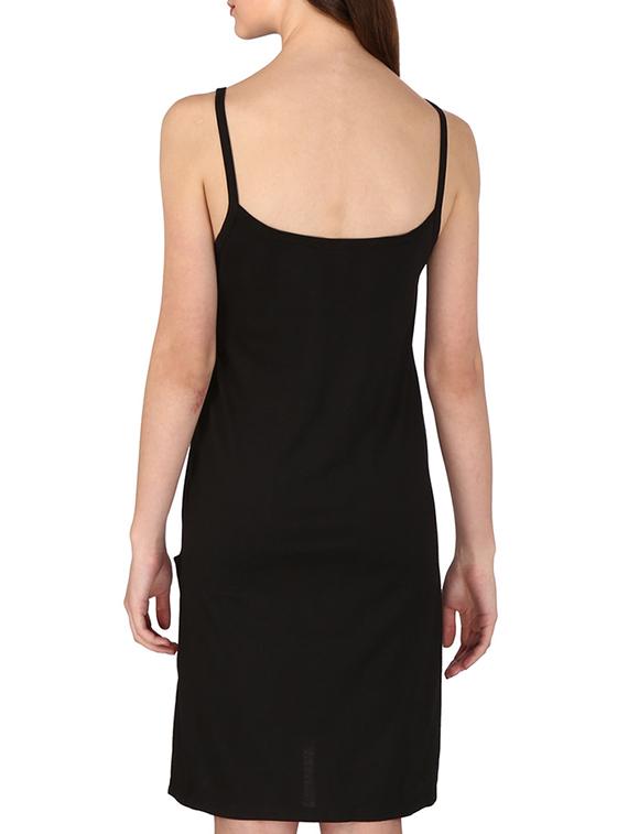 set of 3 black cotton camisoles - 12516142 - Standard Image - 3