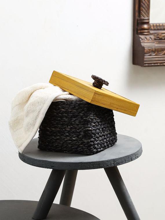 unravel india sabai red charger basket - 12526202 -  Zoom Image - 0