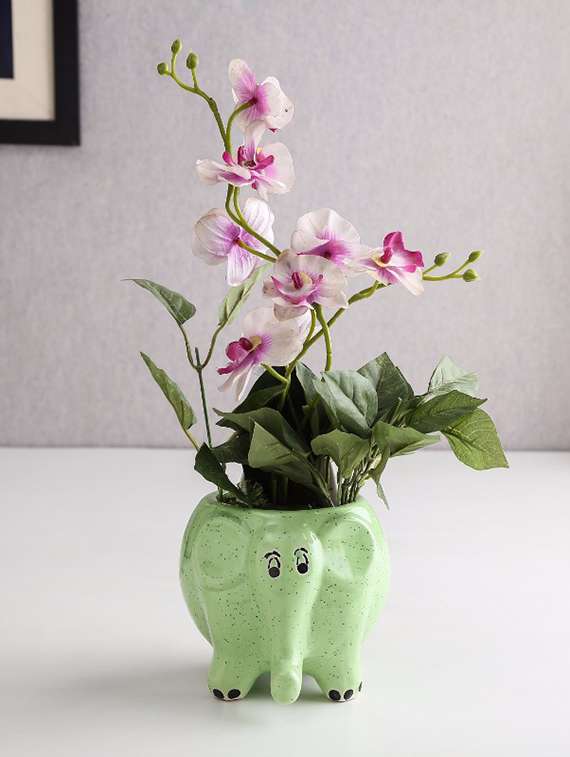 unravel india hand made stoneware planter - 12526208 - Zoom Image - 0