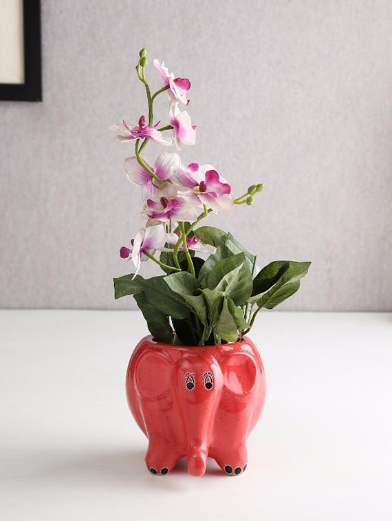 unravel india hand made stoneware planter - 12526209 - Zoom Image - 0