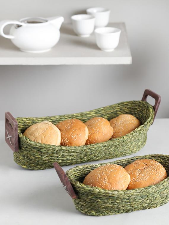 unravel india sabai bread basket(set of 2) - 12526212 - Zoom Image - 0