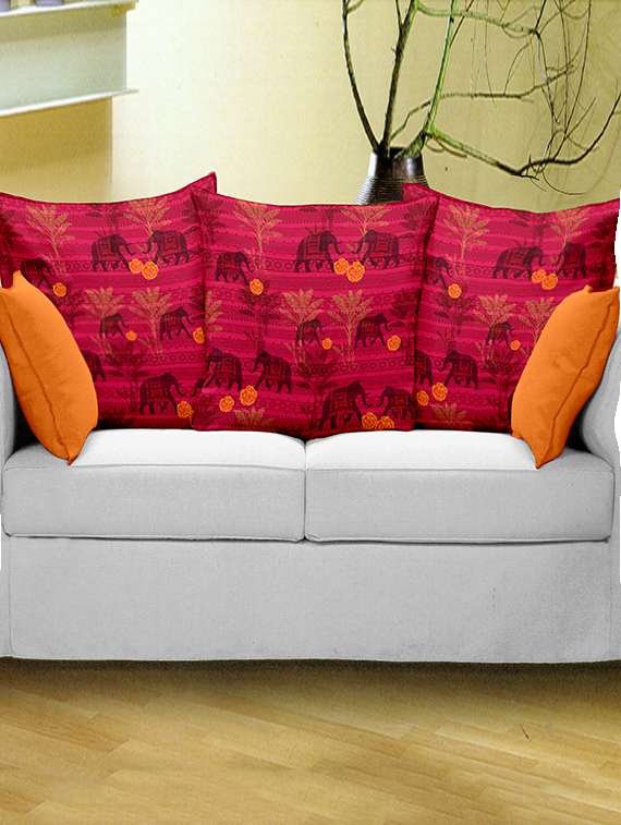 bianca set of 3 imperial elephant cushion covers