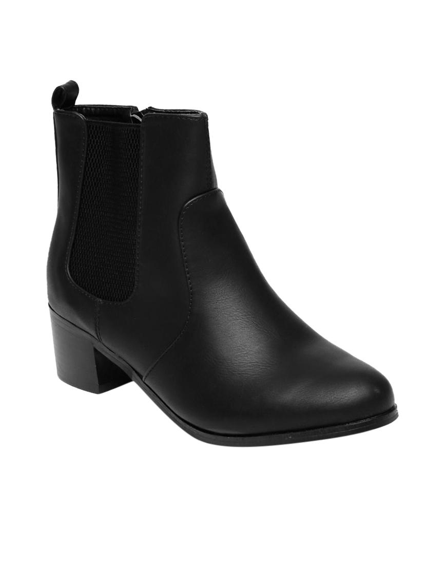 black ankle boot - 12565040 - Zoom Image - 0