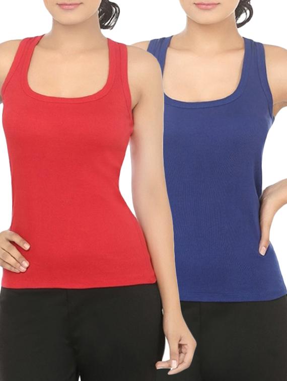 set of 2 multicolored cotton tees - 12576836 -  Zoom Image - 0