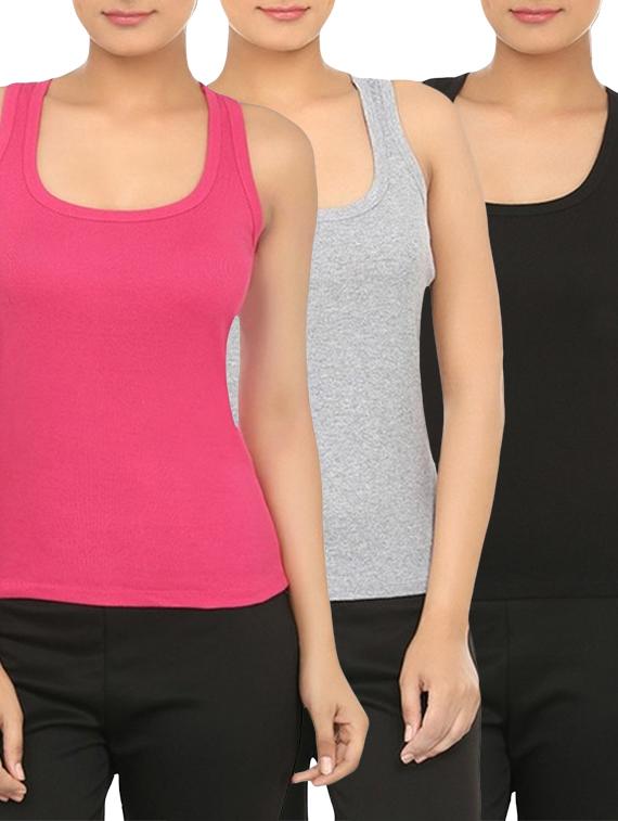 set of 3 multicolored cotton tees - 12576915 - Zoom Image - 0
