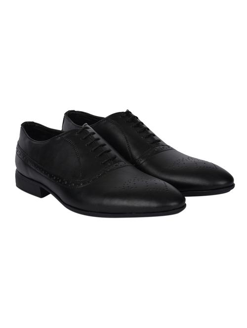 black leather derbies - 12761961 -  Standard Image - 0