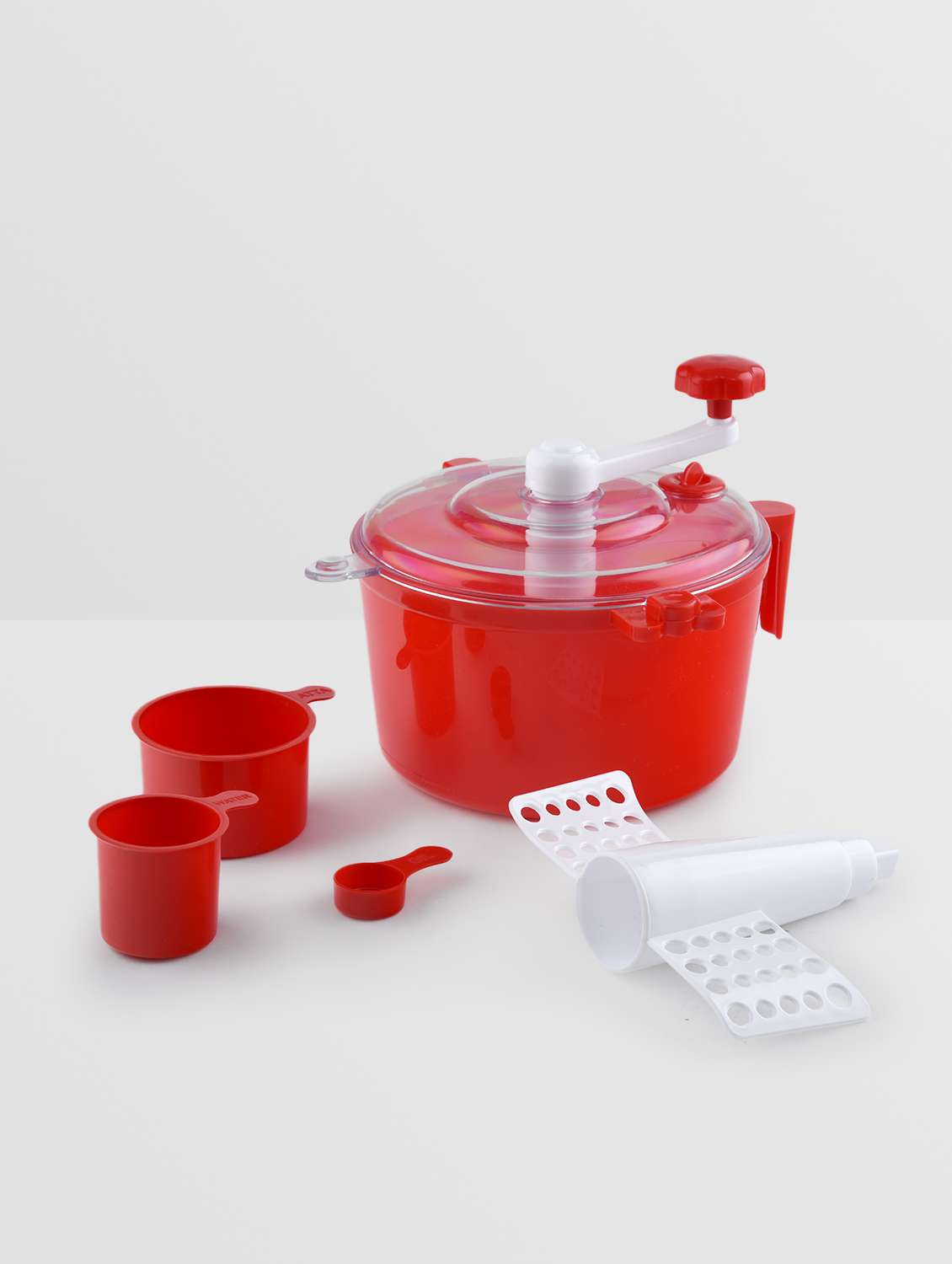 red plastic atta dough maker