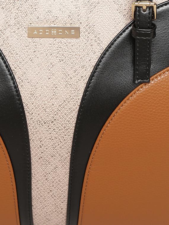 brown leatherette handbag - 12775842 - Standard Image - 3