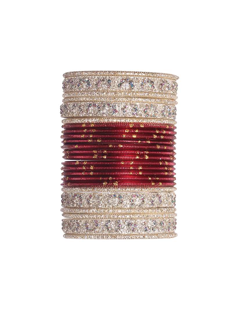 red metal bangle