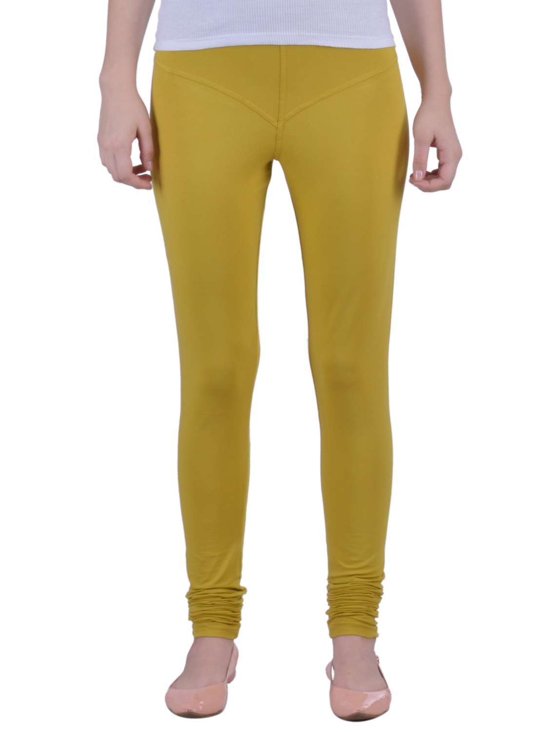 gold cotton leggings - 12780923 - Zoom Image - 0