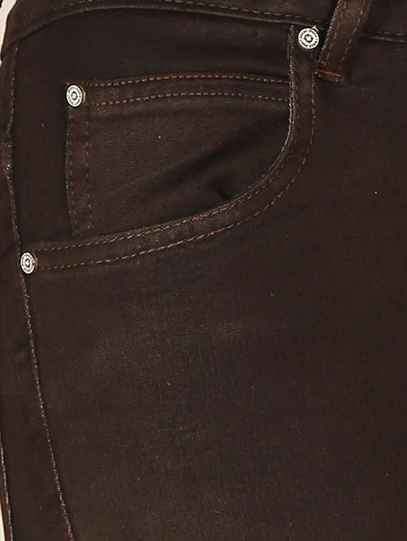 women's plain slim fit jeans - 12785022 - Standard Image - 3