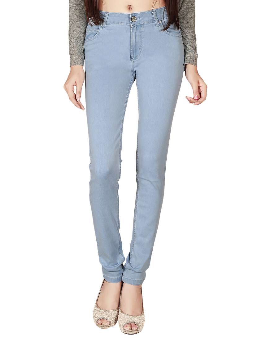 women's plain slim fit jeans - 12785024 - Zoom Image - 0