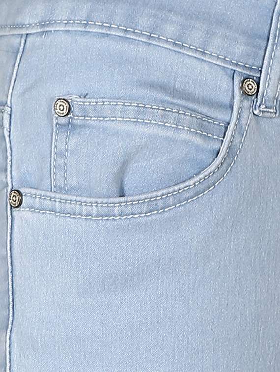 women's plain slim fit jeans - 12785024 - Standard Image - 3