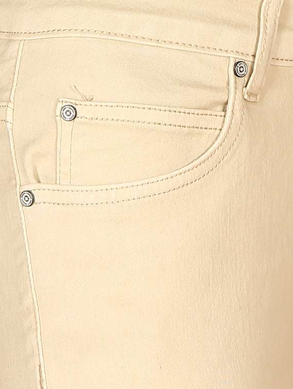 women's plain slim fit jeans - 12785027 - Standard Image - 3