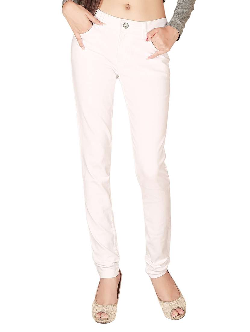 women's plain slim fit jeans - 12785029 - Zoom Image - 0