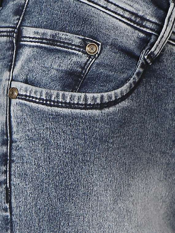 women's plain slim fit jeans - 12785034 -  Standard Image - 3