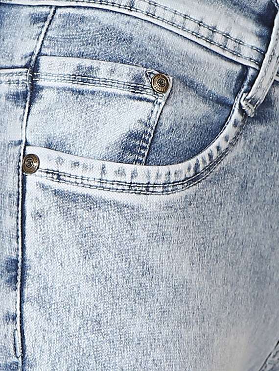 women's plain slim fit jeans - 12785037 -  Standard Image - 3