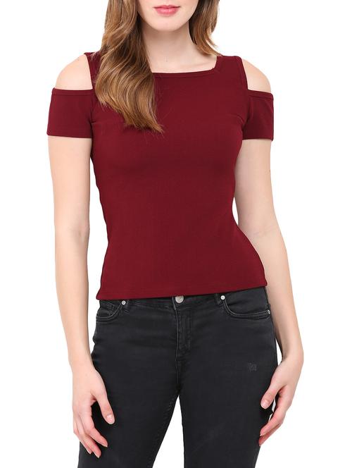 maroon others top - 12786287 -  Standard Image - 0