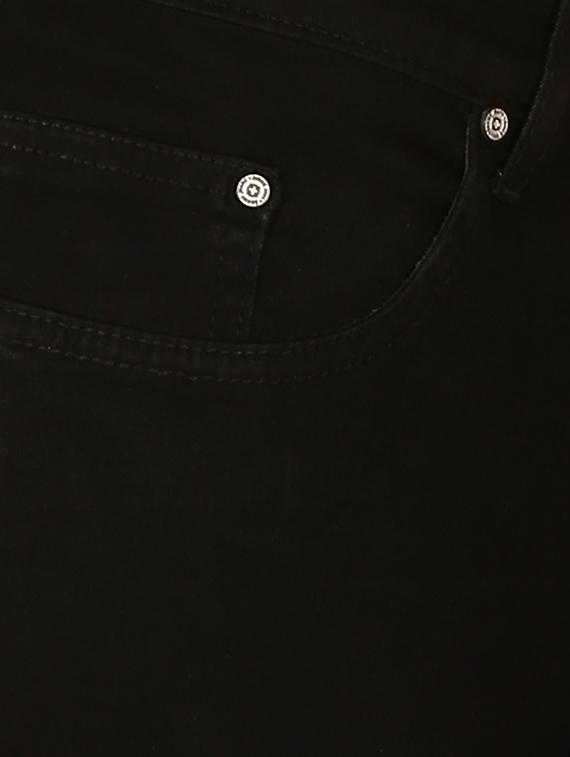 black denim capri - 12788229 - Standard Image - 3
