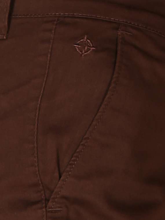 brown cotton chinos - 12788605 -  Standard Image - 3